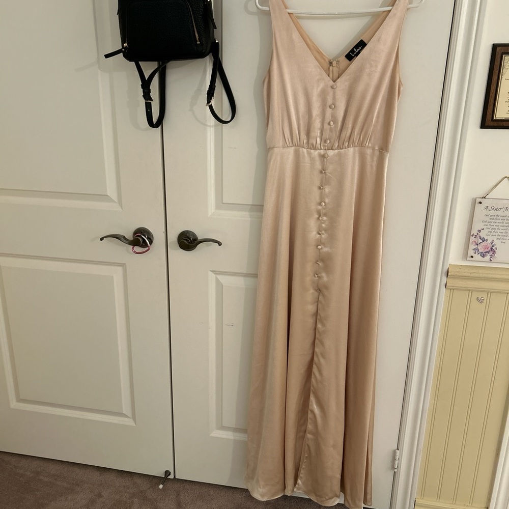 Lulu’s Satin Dress